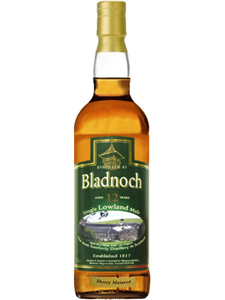 Bladnoch 12 Jahre Distillery Label