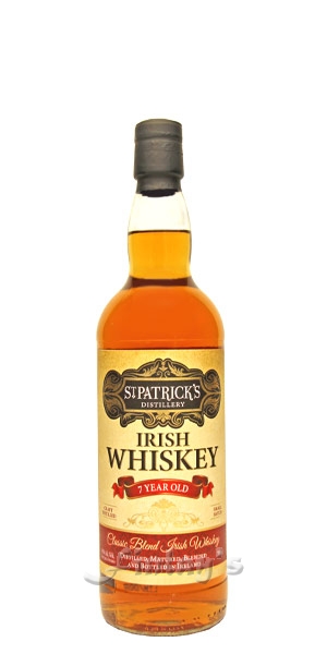 Whisky / Irland / A-Z Irish Whiskey / St. Patrick's 7 Jahre, Irish Whiskey  0,7 L